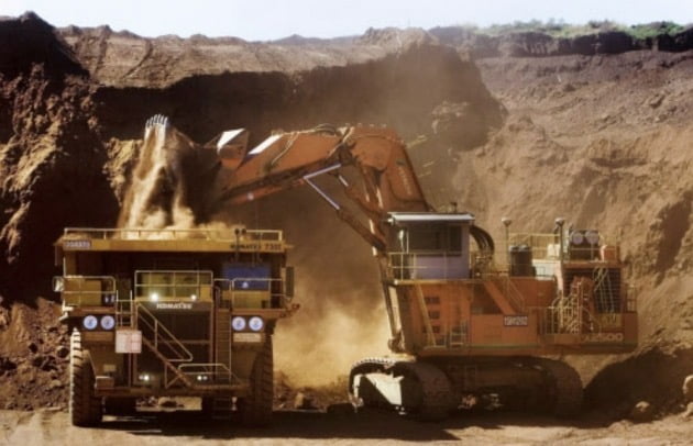 광산 기업 리오틴토가 보유한 호주 필바라 지역의 철광석 광산  / 로이터 