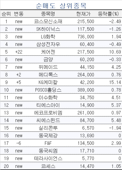 [마켓PRO] 에코프로 사들이는 초고수들…SK하이닉스는 팔았다