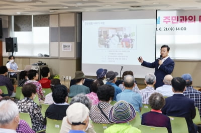 김성제 의왕시장, 제 14차 '찾아가는 시장실' 개최...주민 의견수렴