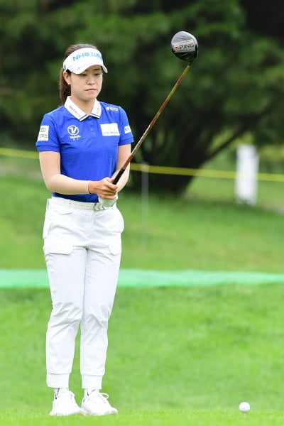 [BC카드·한경 레이디스컵 2023] 박민지, '첫 홀부터 집중'