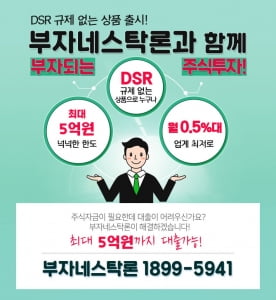 DSR 무관, 6%대 금리에 최대 5억까지 가능한 파격적인 상품 출시