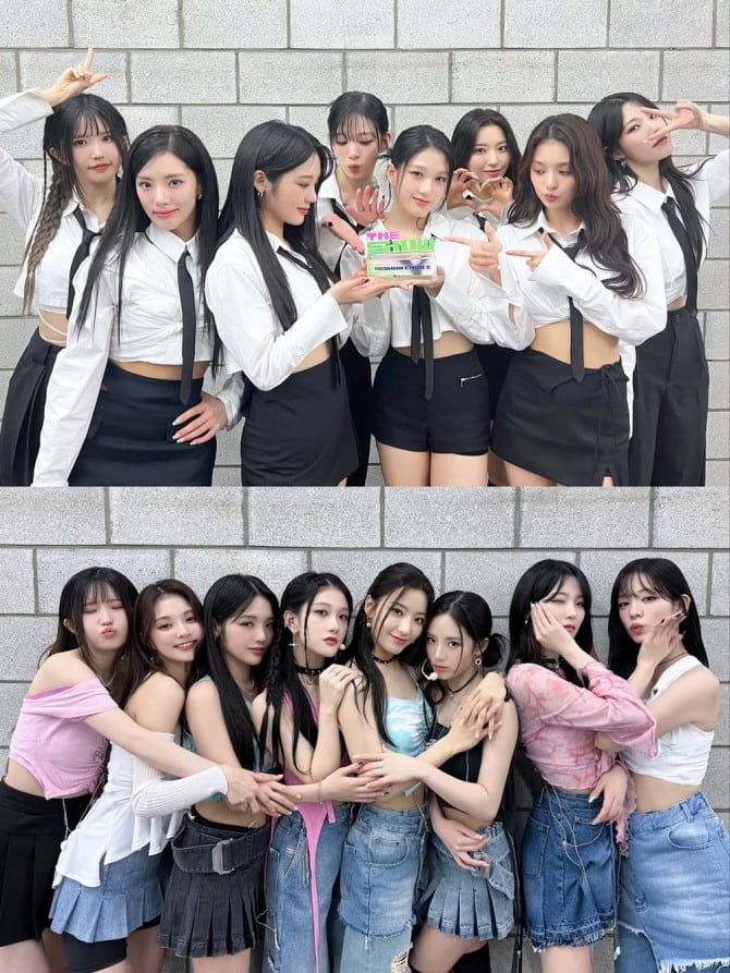 프로미스나인, 타이틀곡 ‘#menow'로 ‘더쇼’ 1위…“더 발전할 수 있는 그룹 될 것”