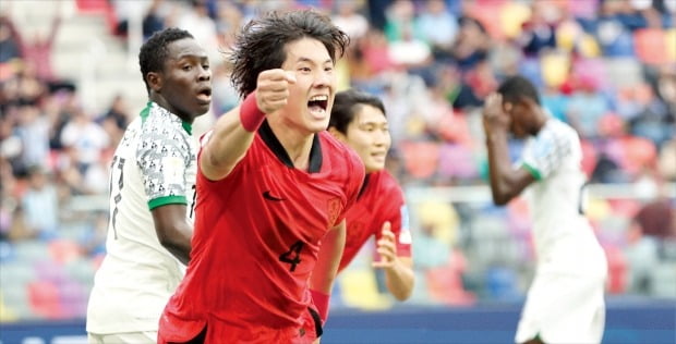 [포토] U-20 월드컵…韓축구 2연속 4강 진출 