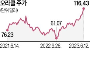 'AI 붐' 타고 부활한 오라클…주가 '사상 최고'