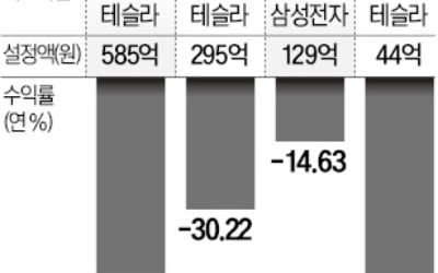 테슬라 오르는데…美 기술株 ELS -45%