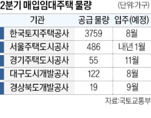 '반값' 매입임대 4441가구…청년·신혼부부 대상 공급