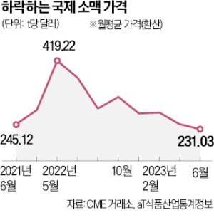 [숫자로 읽는 세상] 밀가격 50% 떨어졌다지만…라면값 인하 놓고 정부-업계 '신경전'