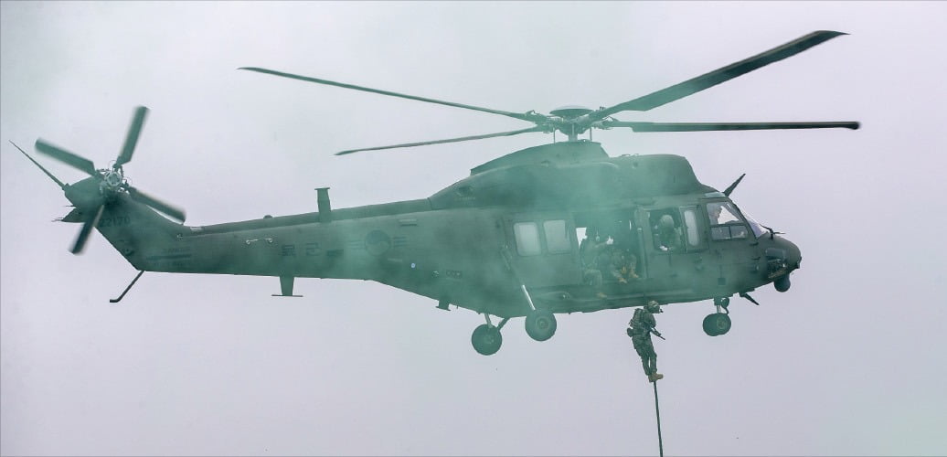 한국항공우주산업(KAI)이 개발 및 생산한 수리온 헬기. /KAI 제공 