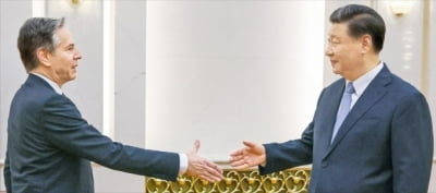 시진핑 만난 블링컨 “미중 관계 안정화 원해”… ‘디리스킹’ 첫발