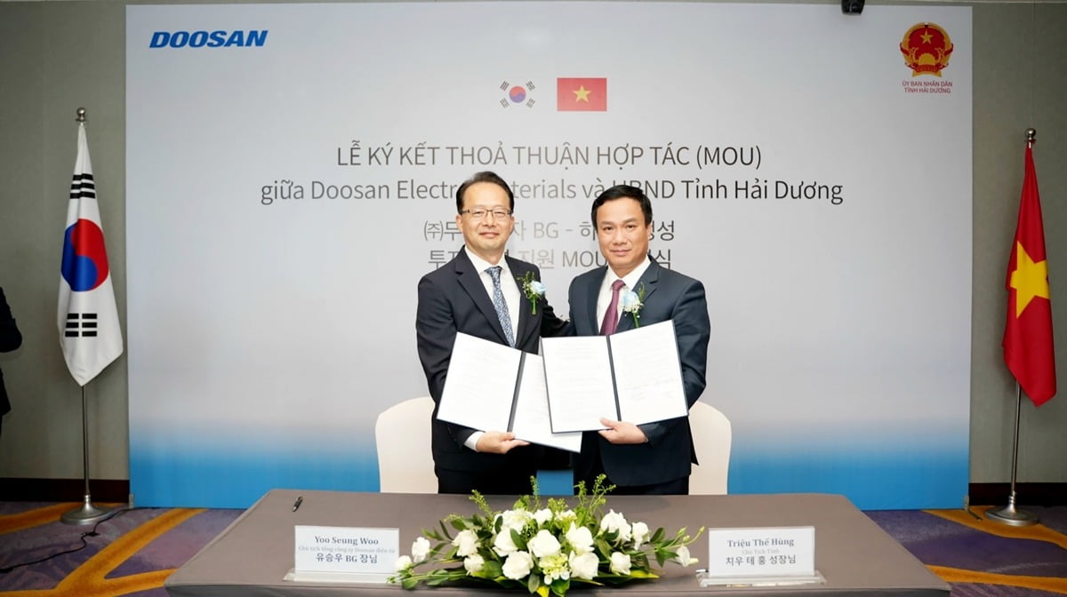 (주)두산, 베트남 전기차용 전자소재 공장 증설…추가 투자도 검토
