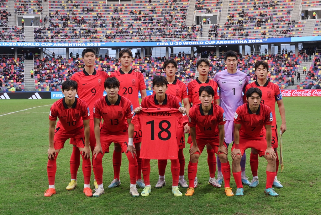 [사진톡톡] 한국, 2회 연속 U-20 월드컵 8강 진출… "나와라 나이지리아"