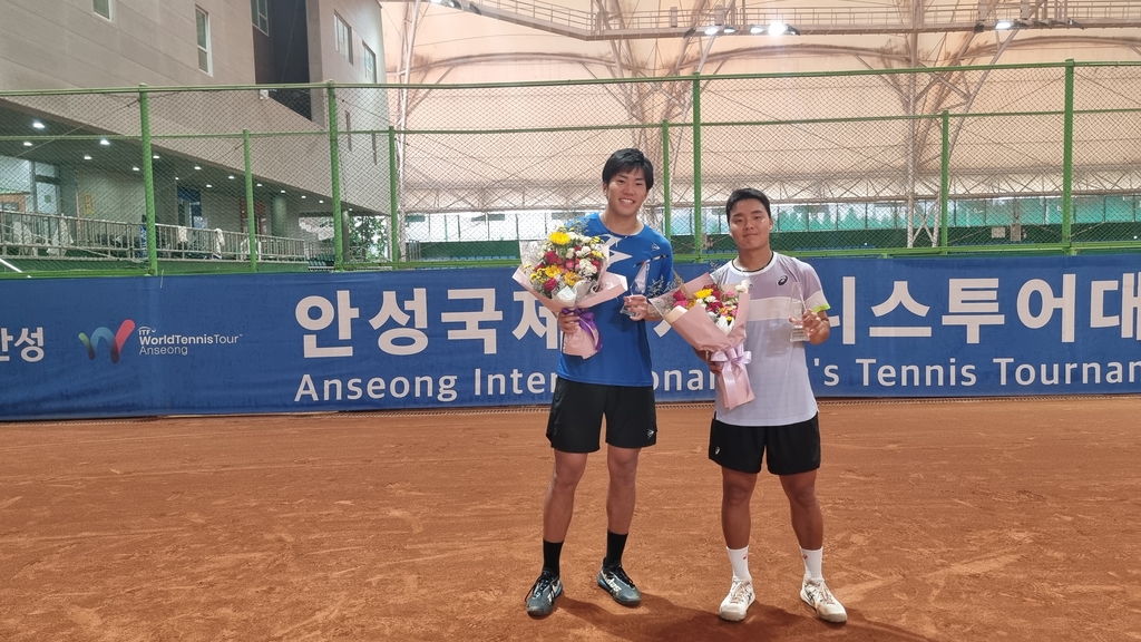 정윤성, ITF 안성국제남자테니스 대회 복식 우승