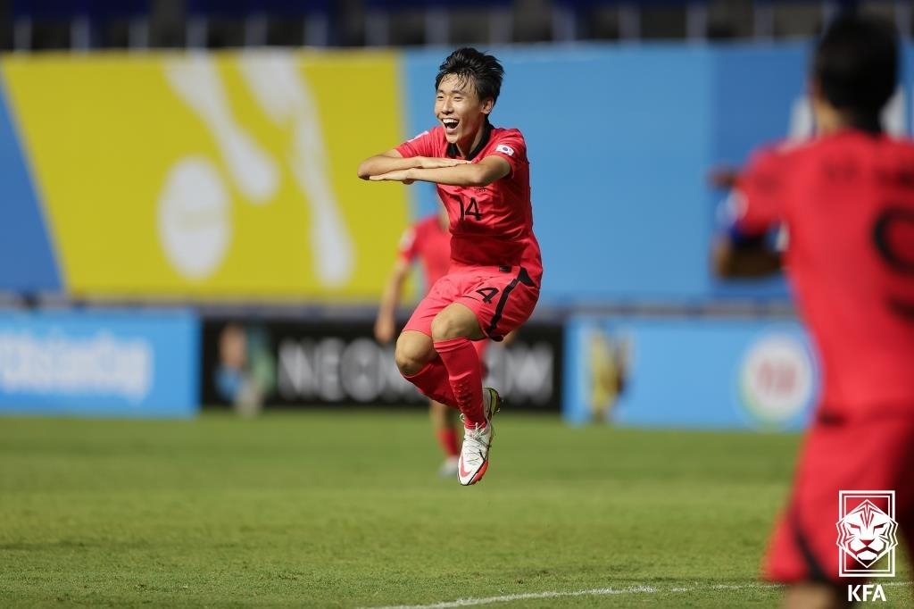 한국, 태국 꺾고 U-17 아시안컵 4강행 '2회 연속 월드컵 티켓'