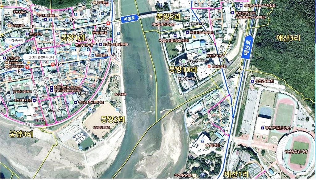 정선군, 183개 행정리 경계 최초 표시 지도 제작
