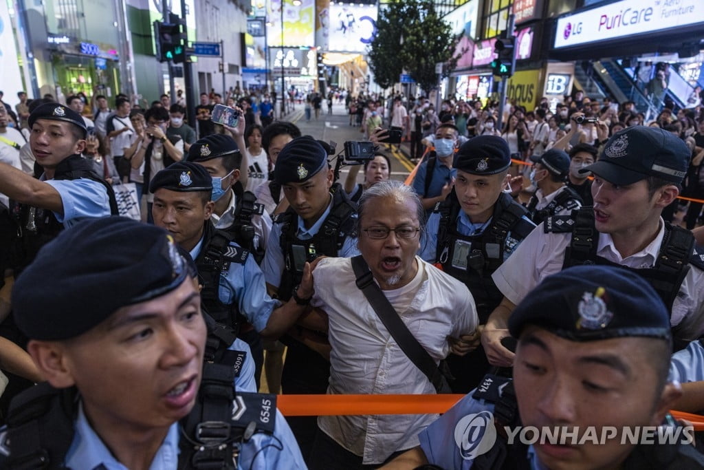 천안문 민주화시위 34주년, 홍콩서 대거 체포