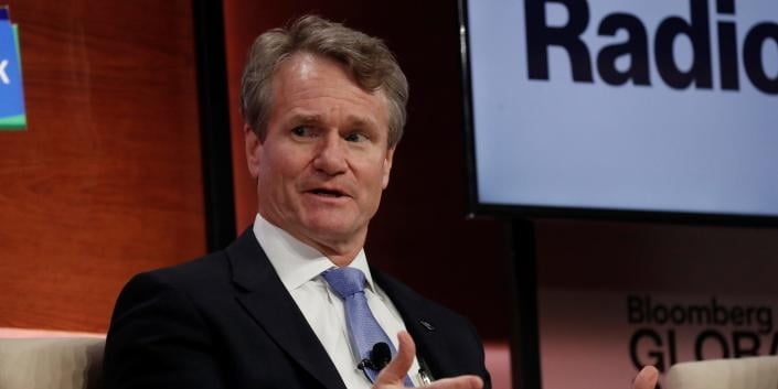 BofA CEO "연준, 2025년까지 2% 인플레 목표 달성 못할 것"