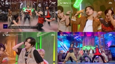 에이티즈, JTBC 'K-909'서 신곡 '바운시' 무대로 강렬 에너지 선사