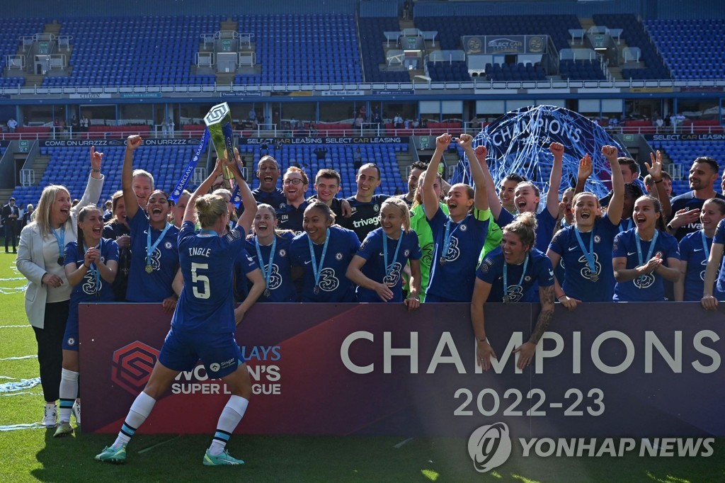 WK리그보다 늦게 생긴 영국 WSL, 2021-2022시즌 511억원 벌어