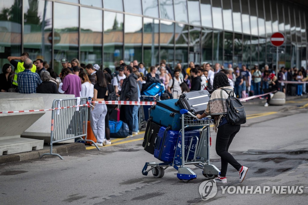 제네바공항 파업에 70여편 비행취소…협상결렬로 추가차질 예상