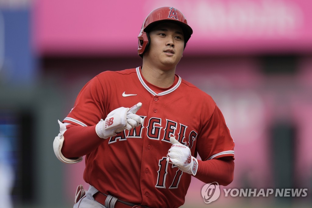 오타니, 개인 통산 150홈런…시즌 23호로 MLB 전체 1위