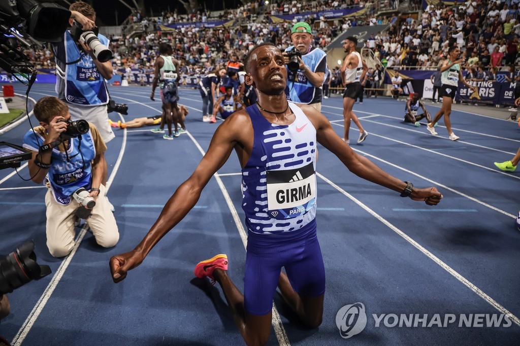 여자 5,000ｍ 키프예곤·남자 3,000ｍ 장애물 기르마, 세계新