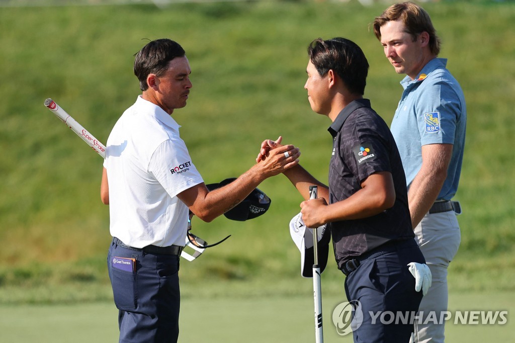 김시우, PGA투어 메모리얼 토너먼트 2R 공동 5위…선두와 3타 차