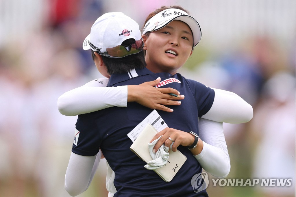 오초아, 159주 세계 1위 고진영에 축하 인사…"계속 전진하기를"