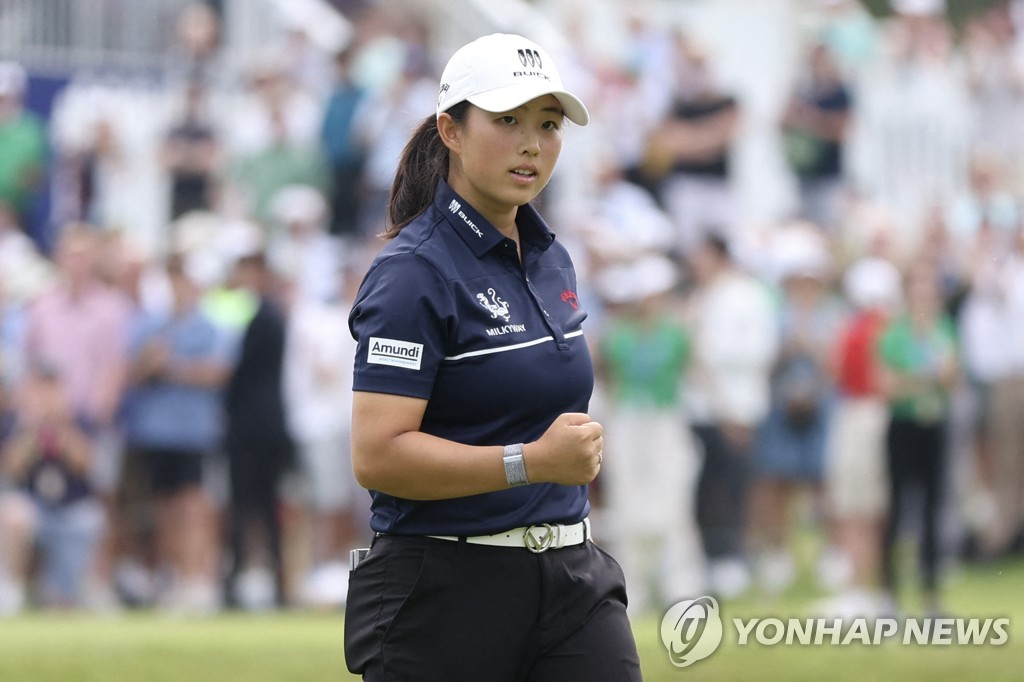 인뤄닝, 여자PGA챔피언십 우승…펑산산 이후 첫 중국인 메이저퀸