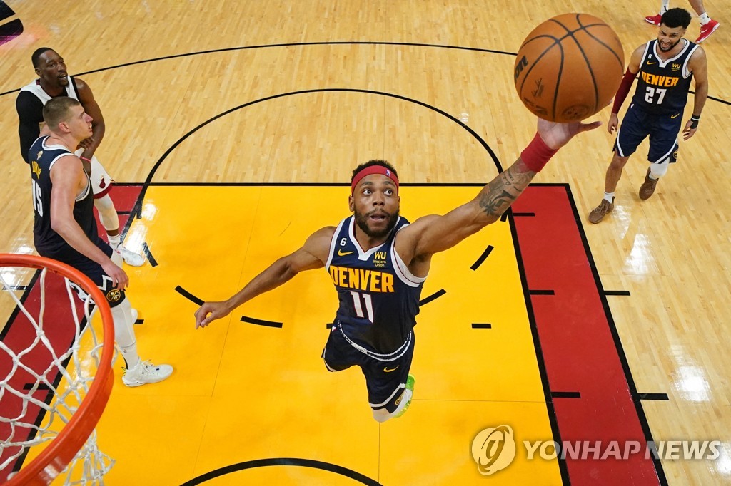 NBA 덴버, 첫 우승까지 '1승'…8번 시드 마이애미 벼랑 끝 위기