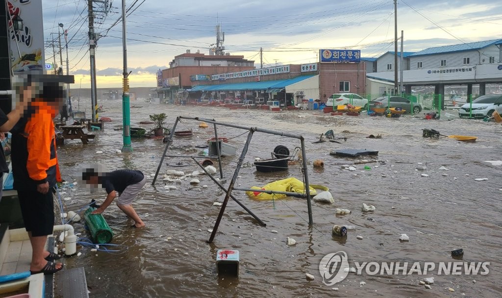 동해해수청, 삼척 임원항 정비·보강…태풍 피해방지