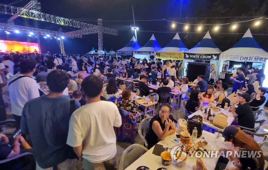 강릉 비치비어 페스티벌 '쓰레기 없는 축제' 도전