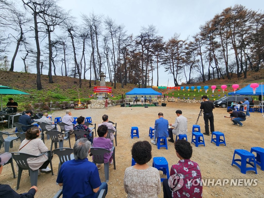 [#나눔동행] 산불 아픔 딛고 치유 공간으로…인월사의 희망 찬불가