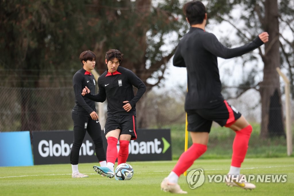 [U20월드컵] 이스라엘전 D-1 김은중호, 빠른 패스·측면 공략 담금질