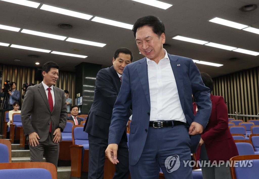 광주 기아차 공장 찾은 김기현 "지역발전·車산업 열심히 지원"