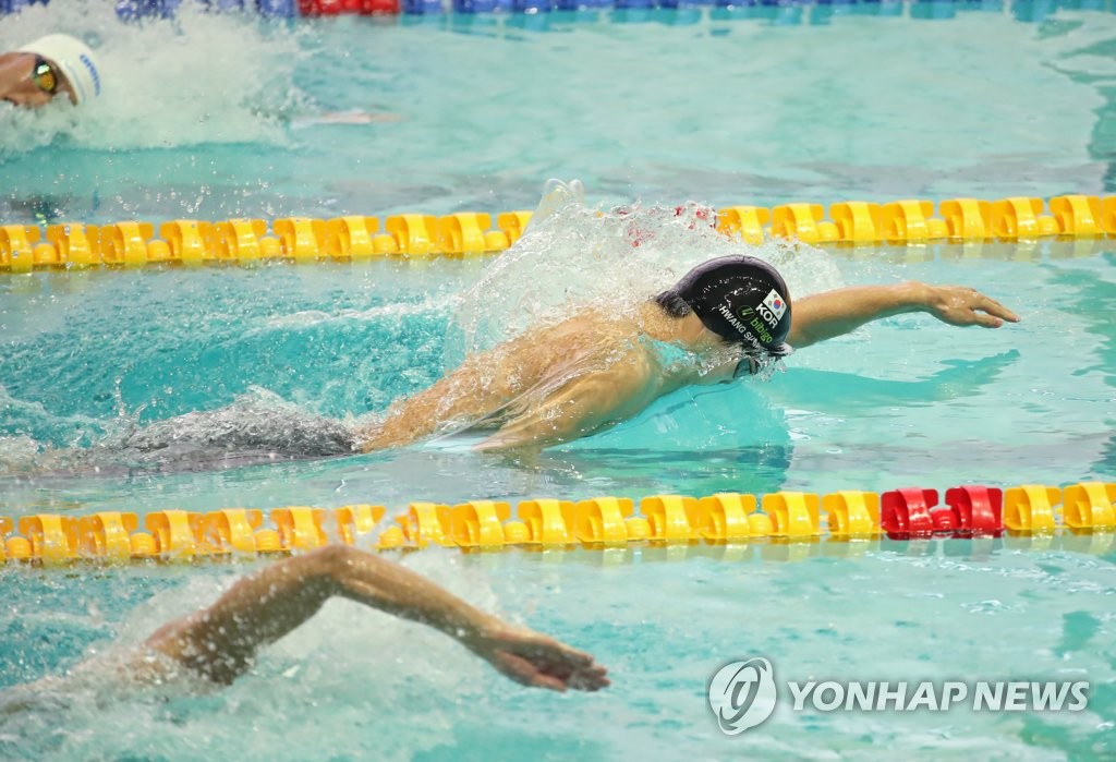 2년 만에 자유형 100ｍ 47초대 진입한 황선우 "뒷심 보완 목표"