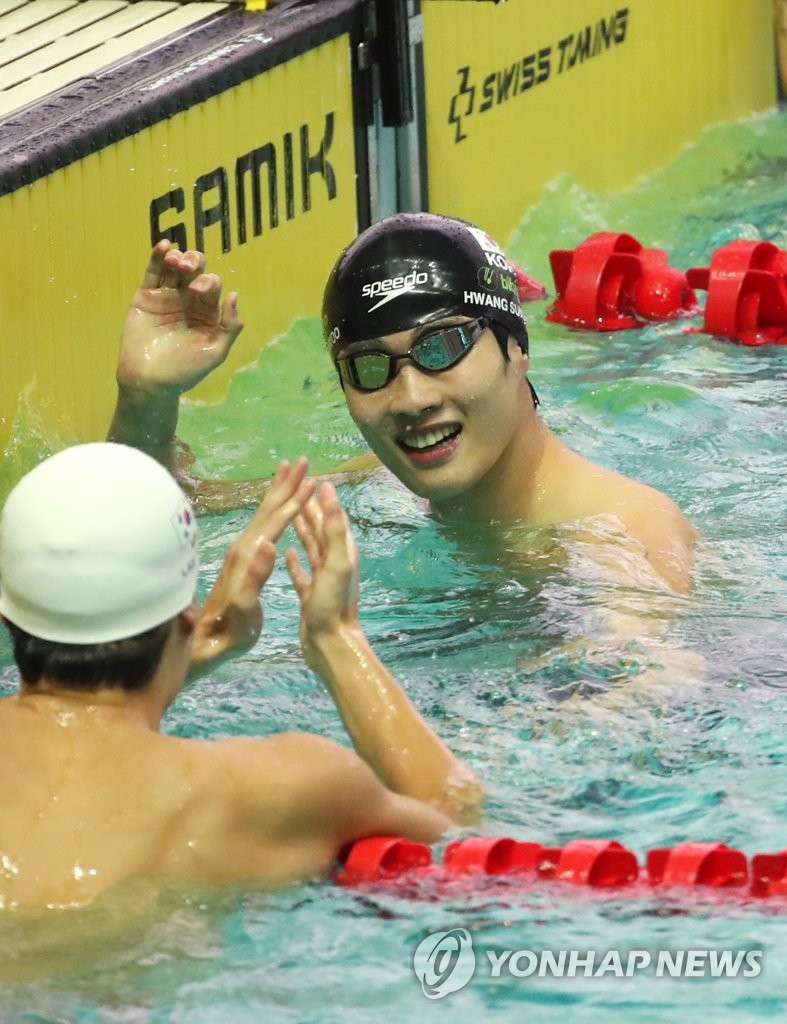 2년 만에 자유형 100ｍ 47초대 진입한 황선우 "뒷심 보완 목표"