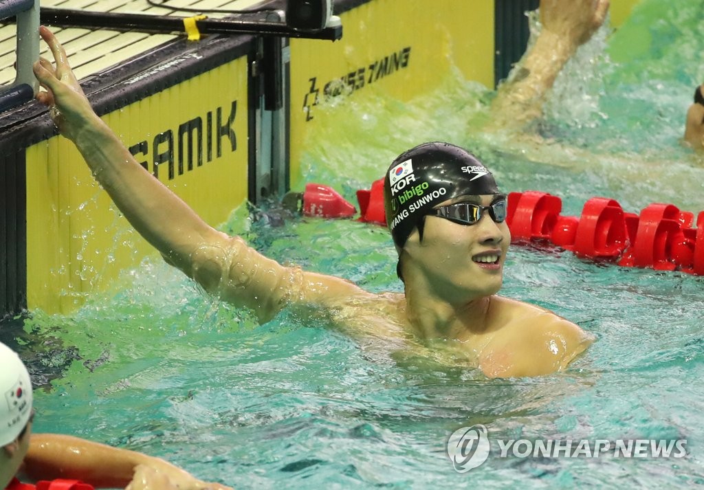 2년 만에 자유형 100ｍ 47초대 진입한 황선우 "뒷심 보완 목표"