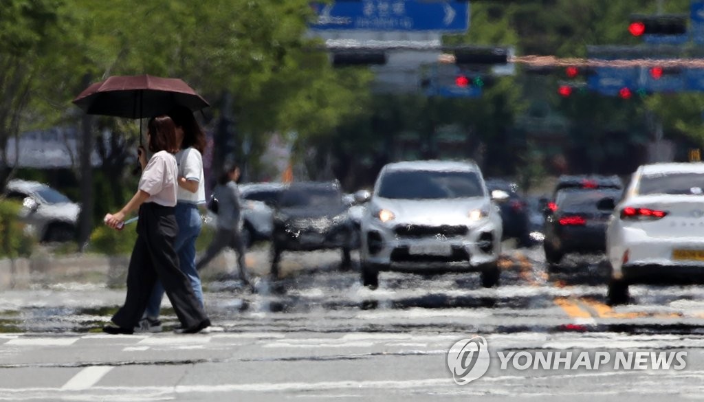 강원지역 폭염에 6월 중순 최고기온 기록 경신