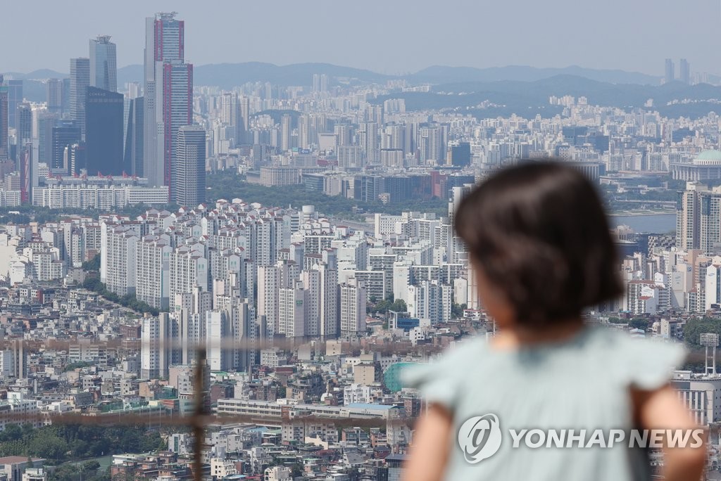 지난해 이후 주택가격 하락에 가계 순자산 평균 5천만원 감소