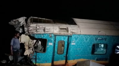 인도, 최악의 열차 충돌 사고…"최소 120명 사망"