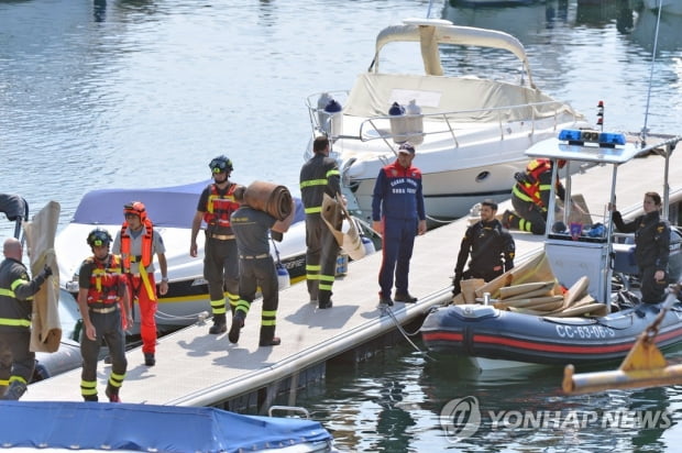 관광 목적이라고?…伊 '스파이보트' 전복 사고에 의혹 증폭