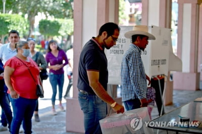 '인구 최대' 멕시코 주지사 선거서 94년 만에 좌파 당선하나