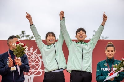 근대5종 전웅태·김선우, 월드컵 파이널 혼성계주 우승