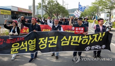 한국노총, 경사노위 참여 전면 중단…"전 조직적 정권 심판투쟁"(종합2보)