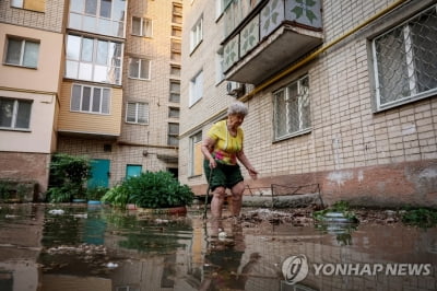 젤렌스키 대통령 "카호우카 댐 붕괴로 수십만명 식수난"