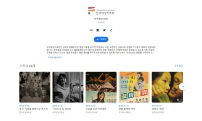 영상자료원, 구글 손잡고 한국영화 역사 온라인 전시