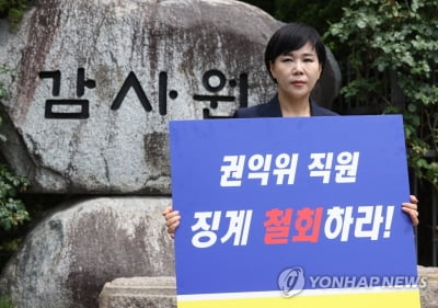 감사원 "전현희, 추미애 유권해석 개입…재량남용 단정 어려워"(종합)