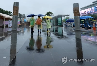 [날씨] 토요일 새벽부터 곳곳 많은 비…수도권 10∼60㎜