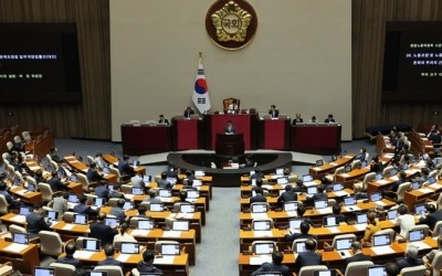 '노란봉투법' 본회의 부의…'항의' 與 퇴장 속 野 단독 처리