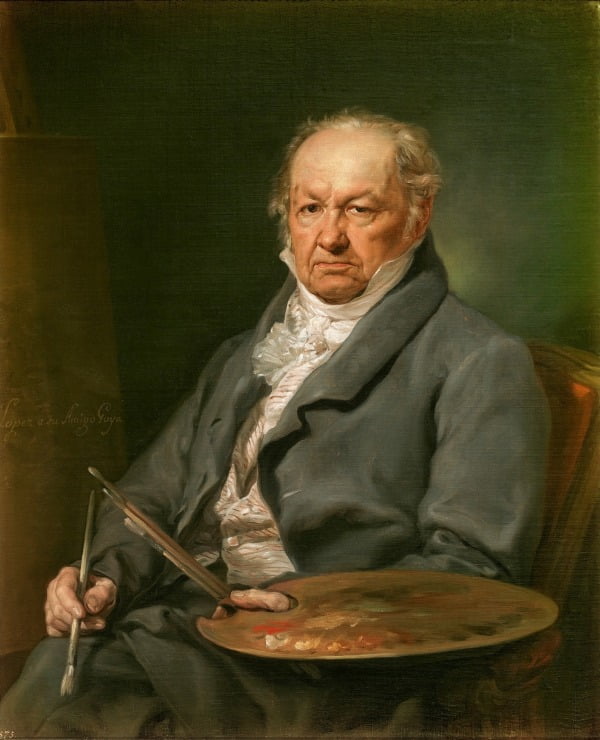 비센테 로페즈가 1826년 그린 고야의 초상. /프라도미술관 소장